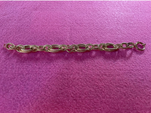 Gold Rope Design Bracelet