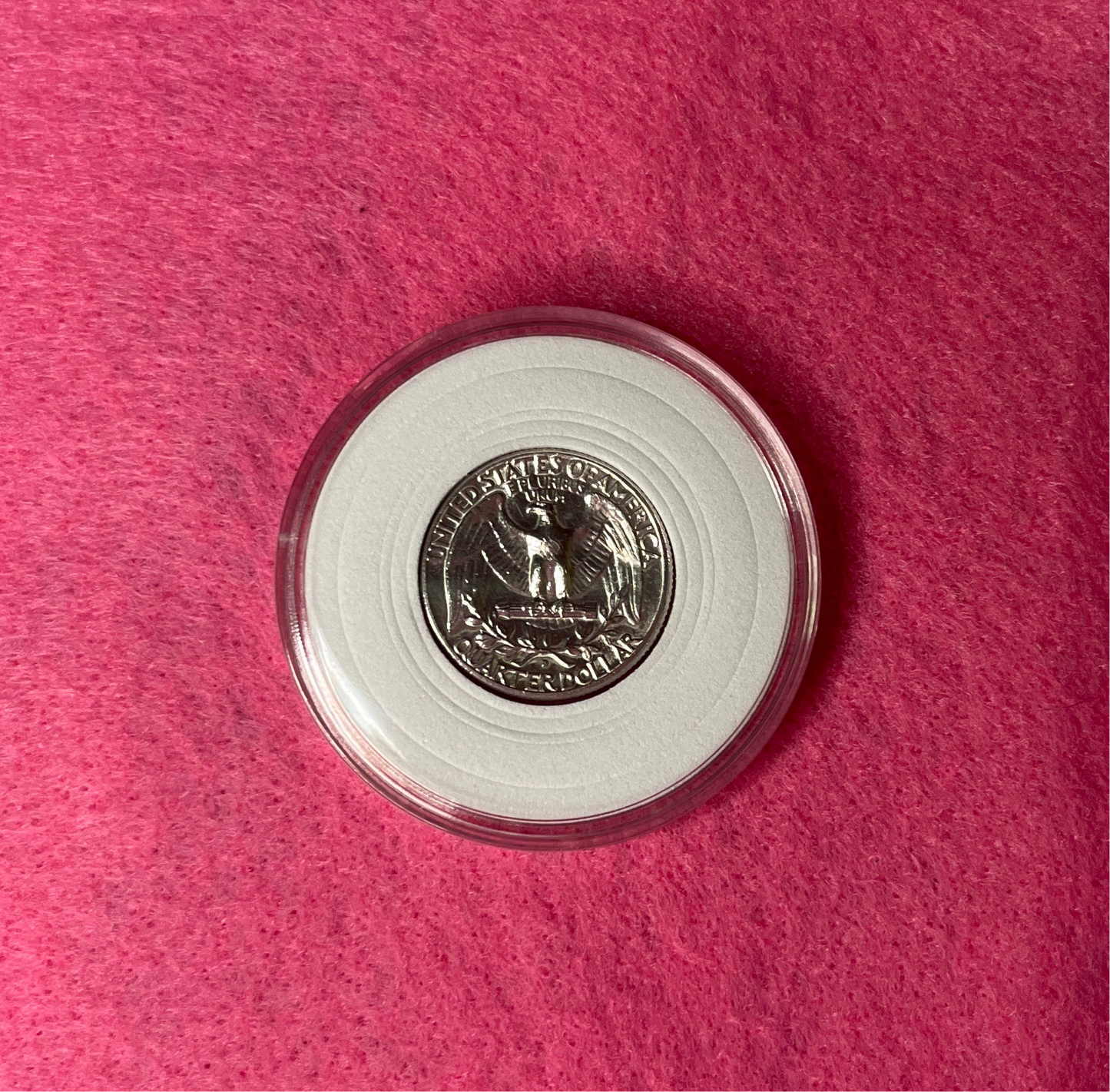 1964 silver quarter