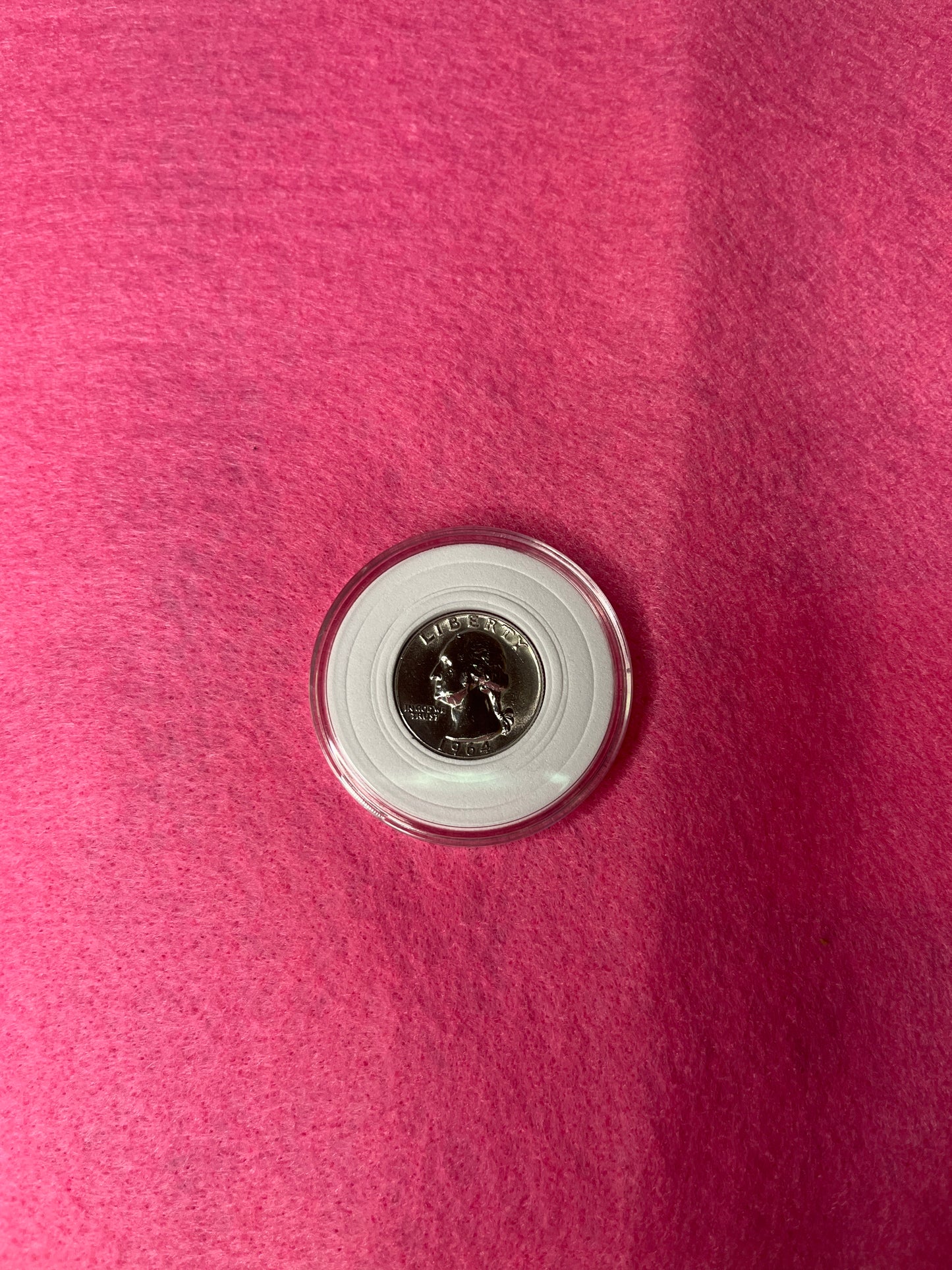 1964 silver quarter