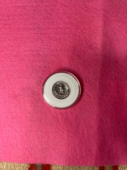 1964 silver quarter